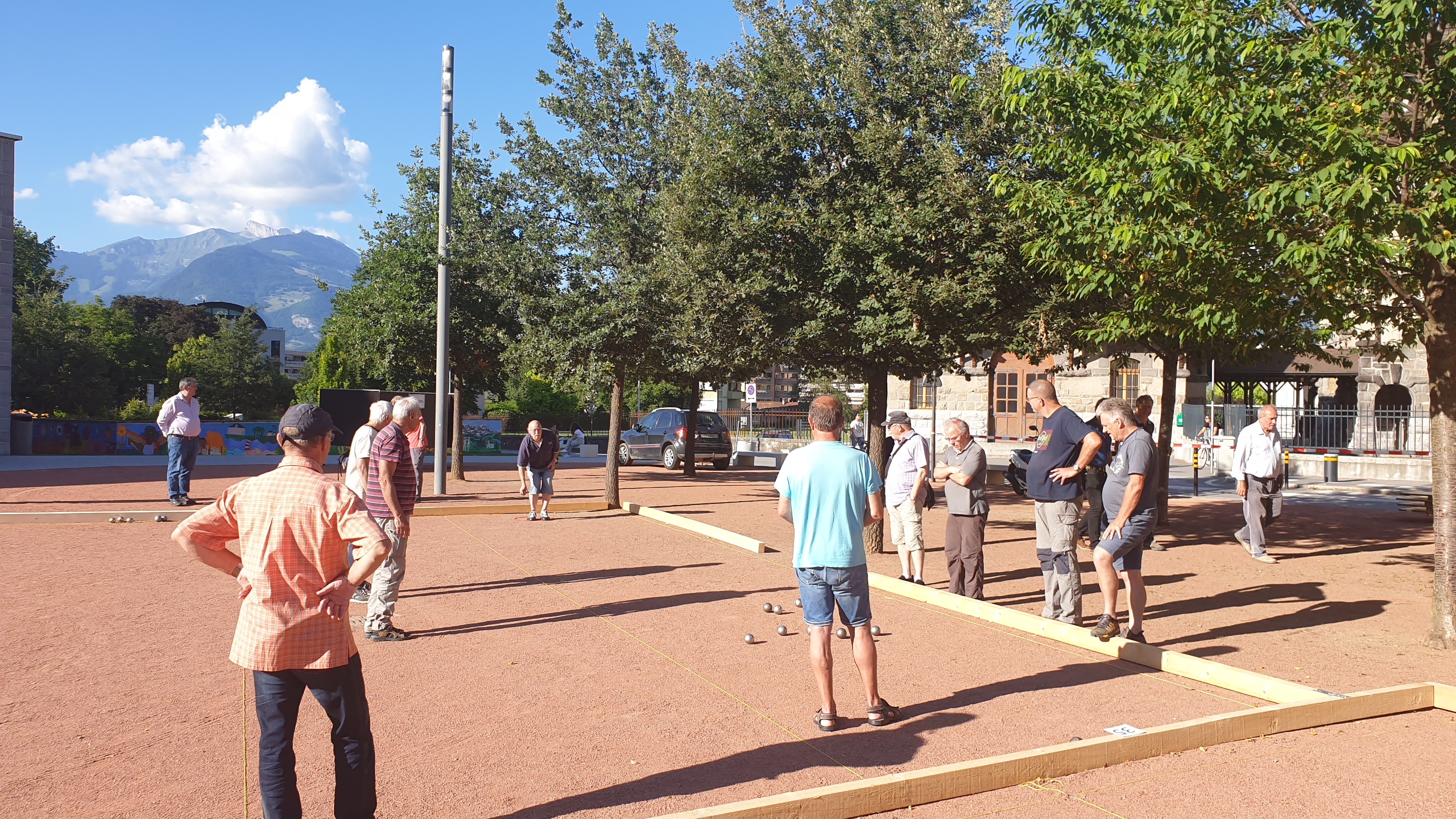 Tournoi de pétanque